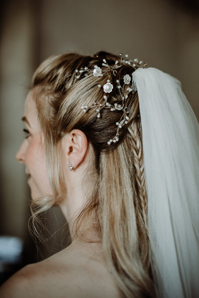 mariage dans les bois preparatifs mariée