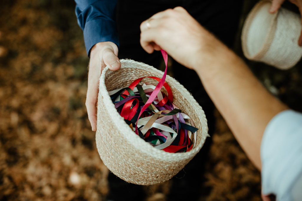 mariage en forêt cérémonie photographe toulouse