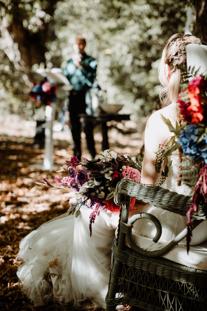 mariage dans les bois cérémonie photographe toulouse