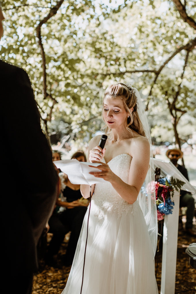 mariage dans les bois cérémonie photographe toulouse