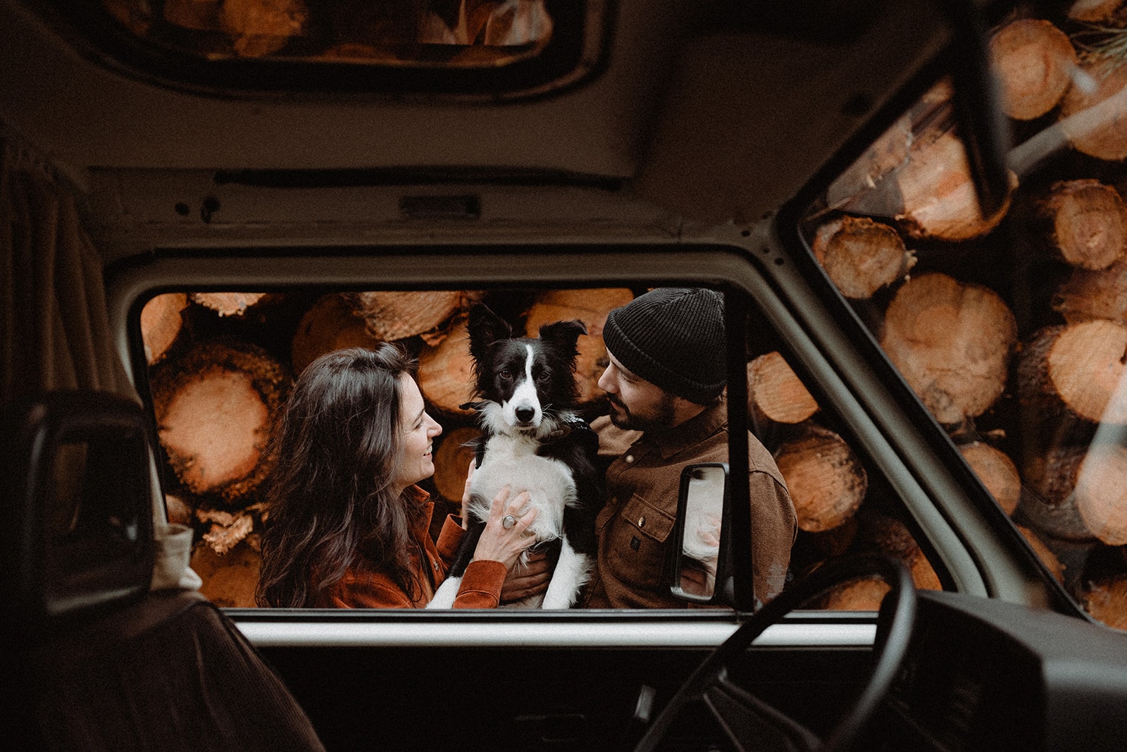 photographe à toulouse séance photo couple en foret