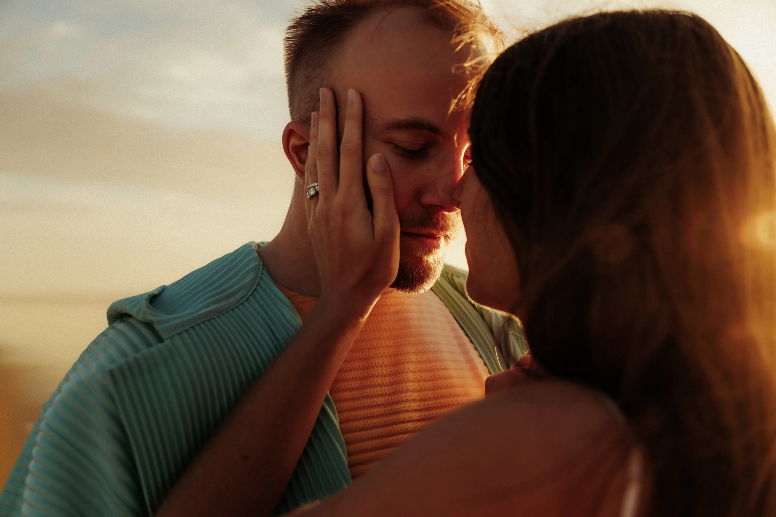 Seance photo landes couple Hossegor Seignosse